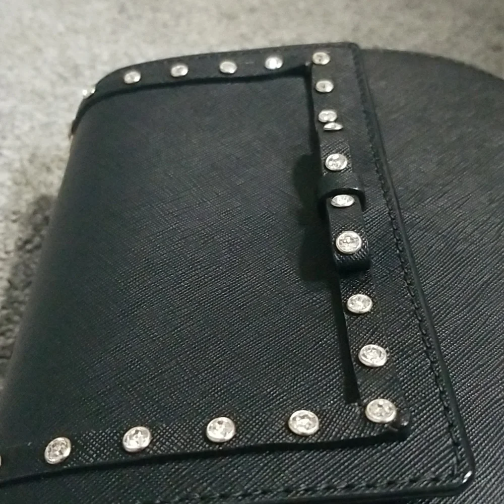 Kate Spade Cameron Street Jeweled Small Byrdie in Black - Picture 6 of 16